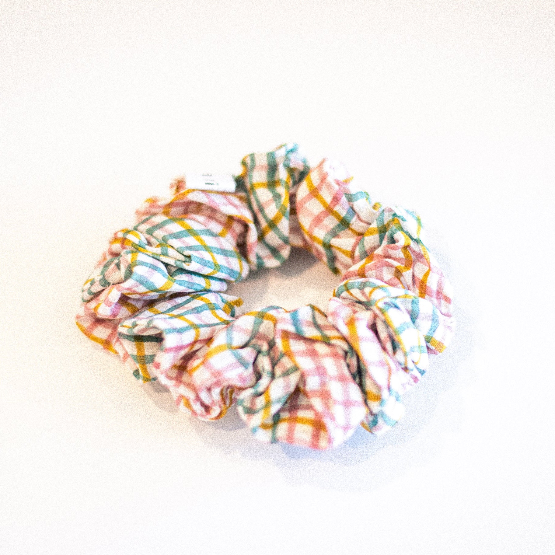 Multicolored Handblock Printed scrunchie 