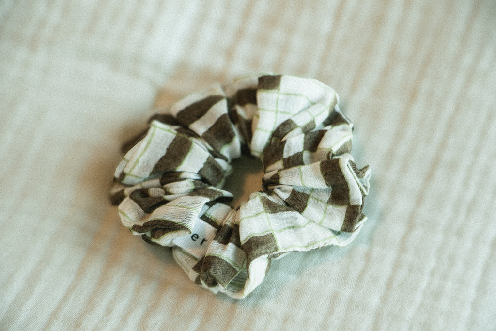 Block Printed Scrunchie for daily wear 