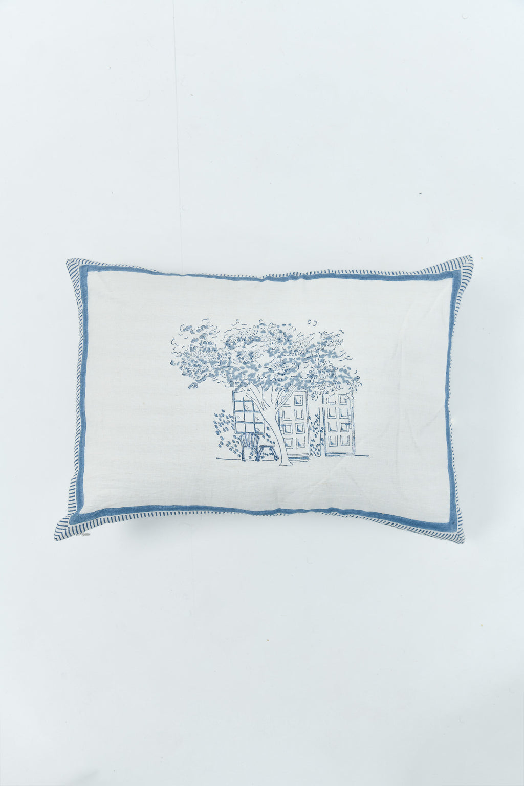 THE ARCHIVE CUSHION - HAND BLOCK PRINTED CUSHION COVER