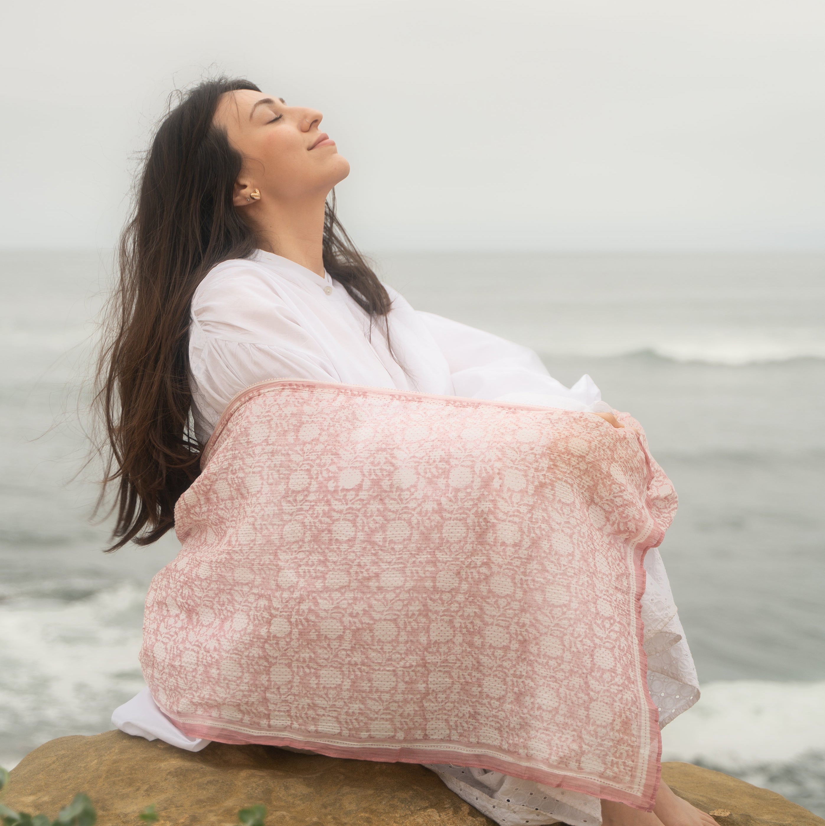 Journey of a River | Hand-Block Printed  Sustainable Accessories for daily wear 