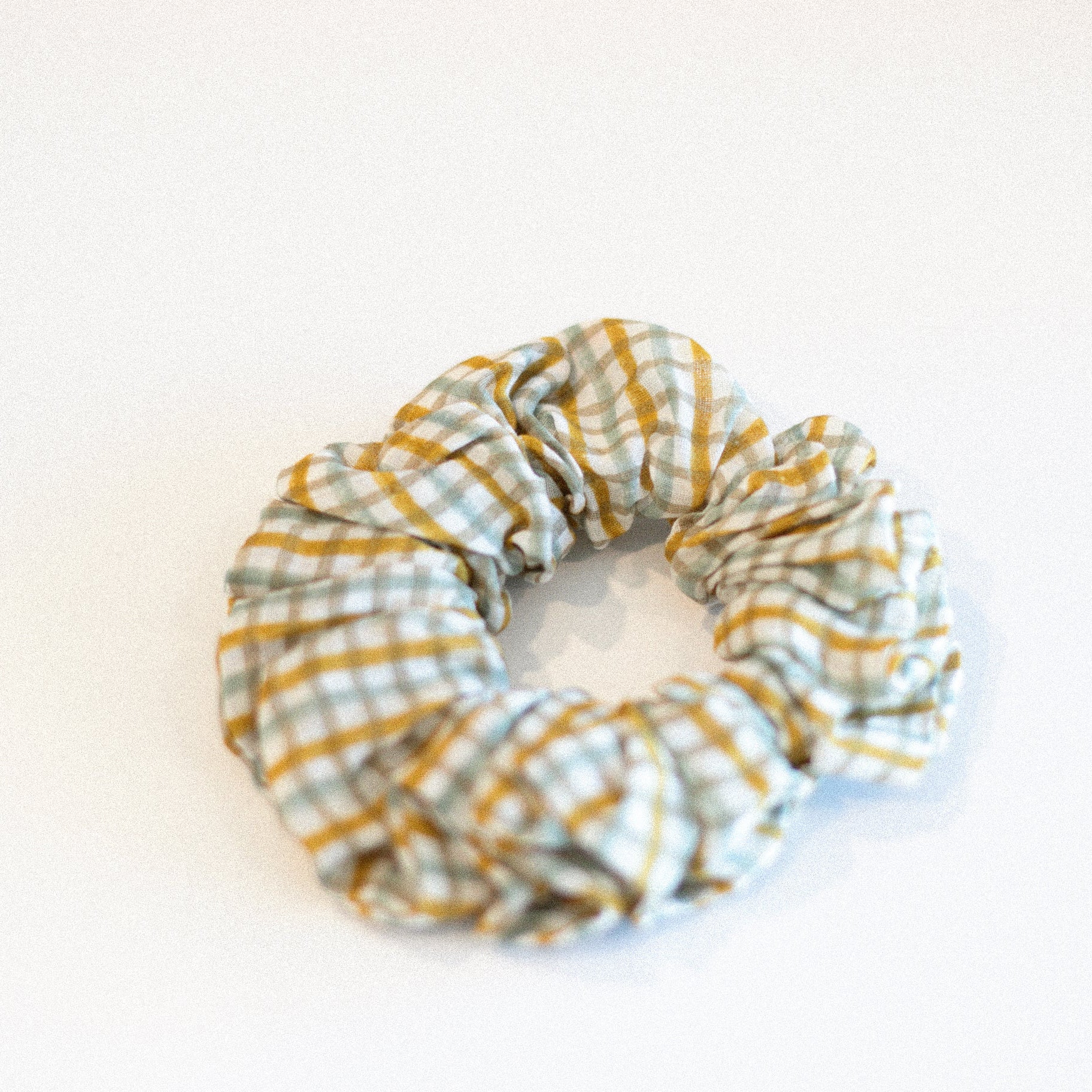 Journey of a River | Hand-Block Printed  Scrunchie 