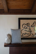 Soft Horizon - Hand Block Printed Pillow Case