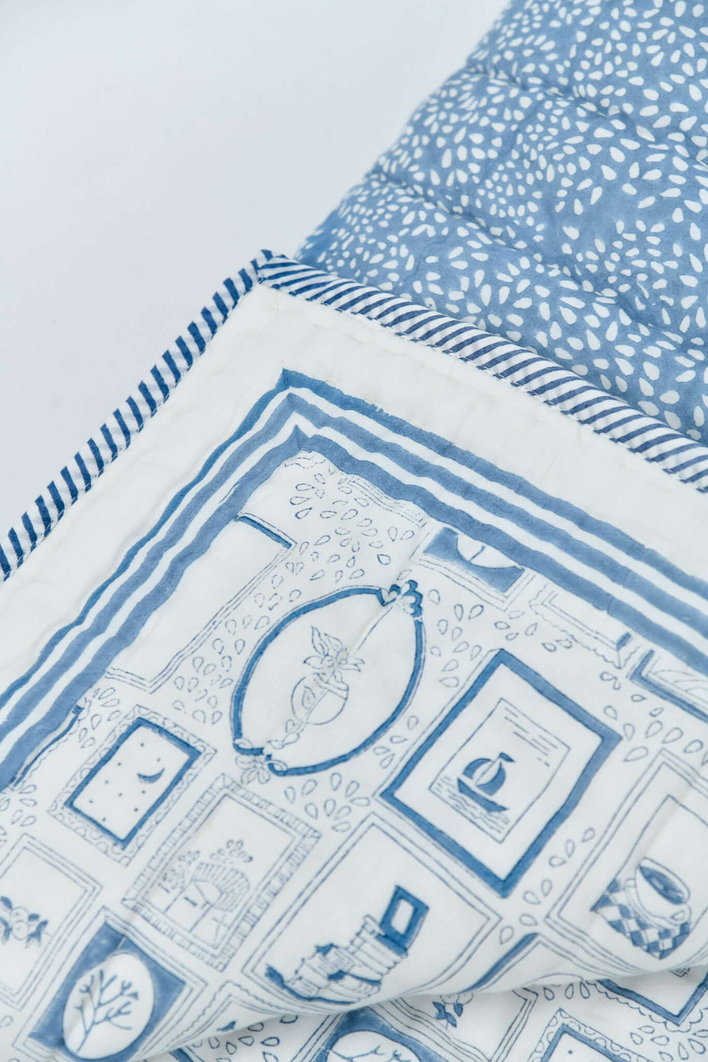 A QUIET INHERITANCE - HAND BLOCK PRINTED BLANKET