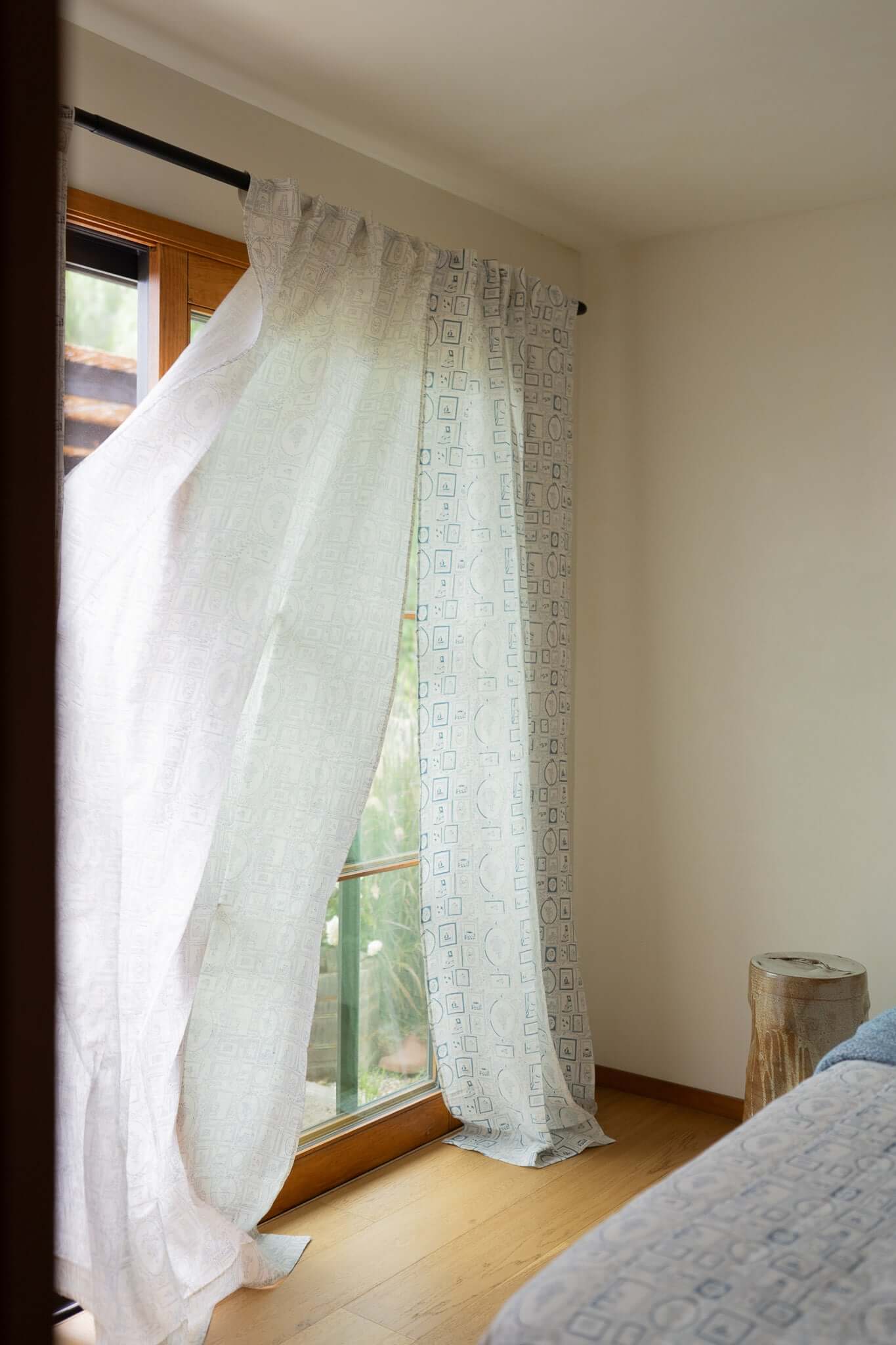 THE COLLECTOR'S VEIL - HAND BLOCK PRINTED CURTAINS
