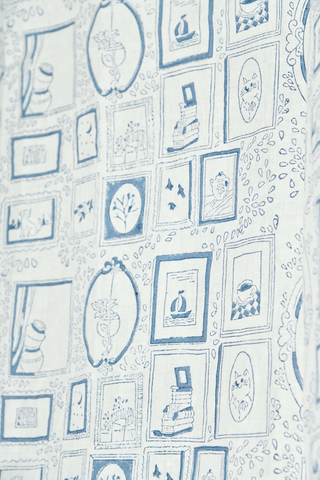 THE GALLERY DRAPE - HAND BLOCK PRINTED CURTAINS