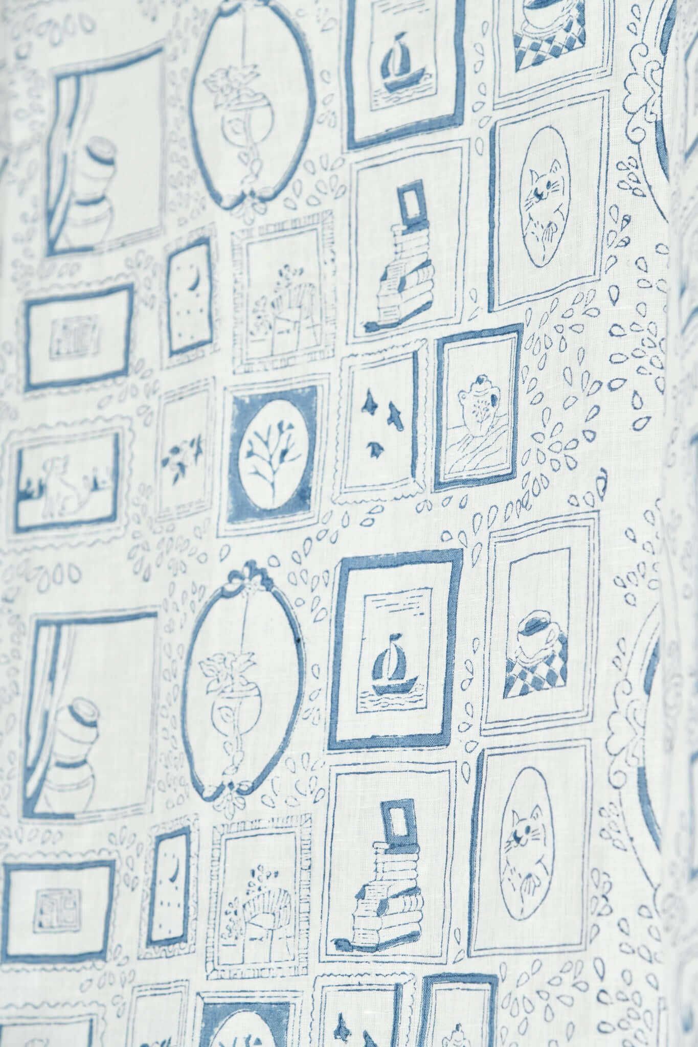 THE GALLERY DRAPE - HAND BLOCK PRINTED CURTAINS