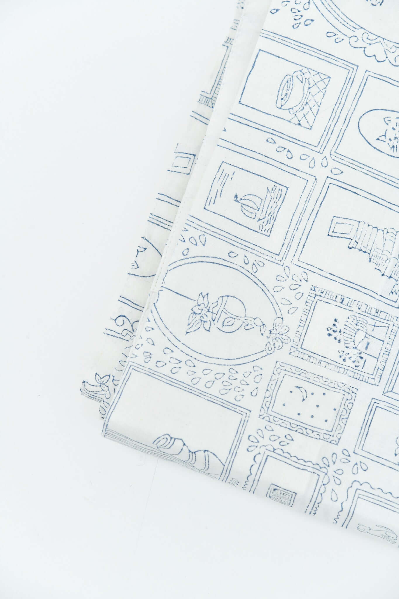 THE COLLECTOR'S VEIL - HAND BLOCK PRINTED CURTAINS